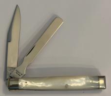 New In Original Box Schatt and Morgan Mother of Pearl Baby Doc with Spatula