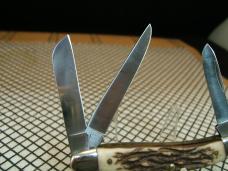 SCHRADE UNCLE HENRY 897UH VINTAGE U.S.A. SIGNATURE PREMIUM STOCKMAN EXCELLENT FOLDING POCKET KNIFE