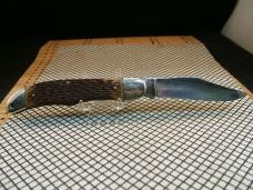 SCHRADE-WALDEN N.Y. USA 225H VINTAGE 1946/1973 LIGHTLY USED CARBON STEEL BLADES FOLDING POCKET KNIFE