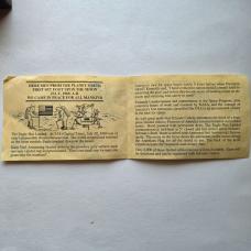 Vintage Schrade USA The Eagle Has Landed Apollo 11 Scrimshaw Knife CIB Box Sheath