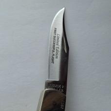 Vintage Schrade USA Flight of the Flyer Wright Brothers Scrimshaw Knife CIB Box
