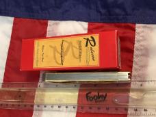 Robeson Pocket Eze (by Queen) Razor Trapper w/ Super Stag Handles -NOS in orig box