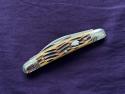 Great Eastern Cutlery 62 "Easy Pocket Congress" Antique Amber Jigged bone