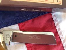 2009 Schatt & Morgan Lg Cotton Sampler Knife w/ Nice Orange Bone Handles -One of 600 -NOS & NM