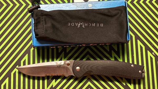 LNIB Benchmade 890 serrated Nitrous Torrent LNIB Benchmade 890 serrated Nitrous Torrent