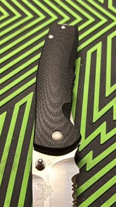 LNIB Benchmade 890 serrated Nitrous Torrent