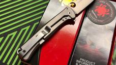 Spyderco Slym Gray Titanium M390 NIB
