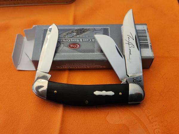 2012 Case Tony Bose S.H.O.T. Show Exclusive Ebony Sowbelly 2012 Case Tony Bose S.H.O.T. Show Exclusive Ebony Sowbelly
