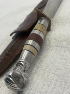 Vintage Fixed Blade Knife And Sheath Hope Someone Knows What It Is (?)