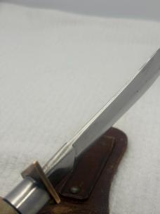 Vintage Fixed Blade Knife And Sheath Hope Someone Knows What It Is (?)