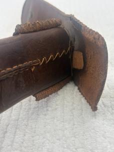 Vintage Fixed Blade Knife And Sheath Hope Someone Knows What It Is (?)