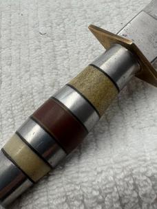 Vintage Fixed Blade Knife And Sheath Hope Someone Knows What It Is (?)