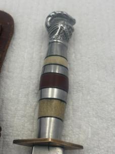 Vintage Fixed Blade Knife And Sheath Hope Someone Knows What It Is (?)