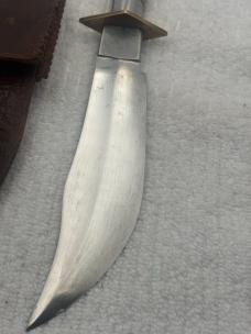 Vintage Fixed Blade Knife And Sheath Hope Someone Knows What It Is (?)