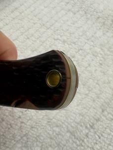 Remington 1984 Made In USA Lock Back 1 Blade Bullet Knife R1173L