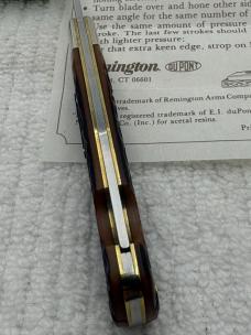 Remington 1984 Made In USA Lock Back 1 Blade Bullet Knife R1173L