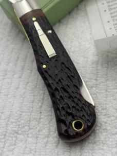Remington 1984 Made In USA Lock Back 1 Blade Bullet Knife R1303