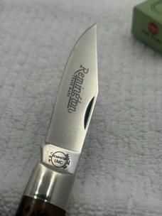 Remington 1984 Made In USA Lock Back 1 Blade Bullet Knife R1303