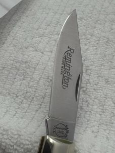 Remington 1984 Made In USA Lock Back 1 Blade Bullet Knife R1303