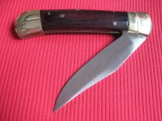 Vintage Folding Hunter Leverlock Switchblade Knife - New Old Stock!
