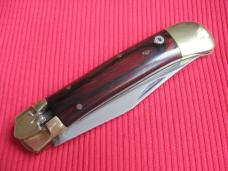 Vintage Folding Hunter Leverlock Switchblade Knife - New Old Stock!