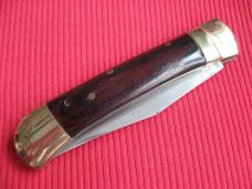 Vintage Folding Hunter Leverlock Switchblade Knife - New Old Stock!