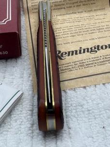 Remington 2000 Made In USA 1 Blade Lock Back R1630 Bullet Knife The Navigator