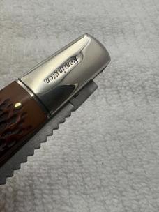 Remington 2000 Made In USA 1 Blade Lock Back R1630 Bullet Knife The Navigator
