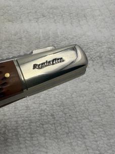 Remington 2000 Made In USA 1 Blade Lock Back R1630 Bullet Knife The Navigator