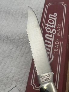Remington 2000 Made In USA 1 Blade Lock Back R1630 Bullet Knife The Navigator