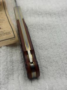Remington 2000 Made In USA 1 Blade Lock Back R1630 Bullet Knife The Navigator