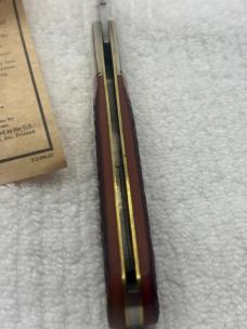 Remington 2000 Made In USA 1 Blade Lock Back R1630 Bullet Knife The Navigator