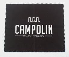 NEW AGA CAMPOLIN 11" ( BLACK WIDOW ) BLACK HORN WITH MOTHER OF PEARL INLAYS, 5MM BLADE MANIAGO ITALY