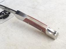 Buck 500 Duke Folding Knife Dymalux Rosewood Handle 420HC Blade - New