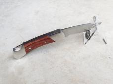 Buck 500 Duke Folding Knife Dymalux Rosewood Handle 420HC Blade - New