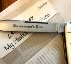 RAREST SCHRADE WADEN N. Y. MINT ETCHED GREENSKEEPER