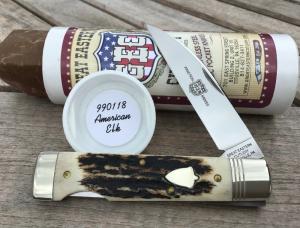 Great Eastern Cutlery 990118 Northfield Wall Street American Elk Horn Fabulous
