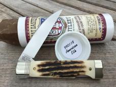 Great Eastern Cutlery 990118 Northfield Wall Street American Elk Horn Fabulous!