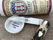 Great Eastern Cutlery 990118 Northfield Wall Street American Elk Horn Fabulous!
