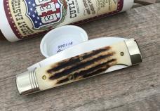 Great Eastern Cutlery 990118 Northfield Wall Street American Elk Horn Fabulous!