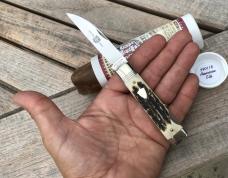 Great Eastern Cutlery 990118 Northfield Wall Street American Elk Horn Fabulous!