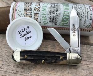 Great Eastern Cutlery Northfield 062219 Pemberton Sambar Stag Gorgeous