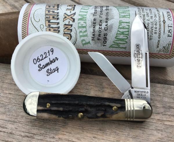 Great Eastern Cutlery Northfield 062219 Pemberton Sambar Stag Gorgeous!