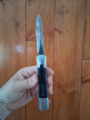 Spadon made ConcordPolished Aluminum w Dagger blade