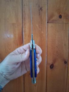 80s vintage Blue Kirinate Edgeco/Beltrame Early style