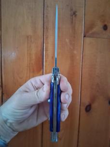 80s vintage Blue Kirinate Edgeco/Beltrame Early style