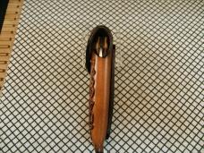 SCHRADE UNCLE HENRY 5UH BRUIN STAG DELRIN VINTAGE MINT USA LOCKBACK KNIFE WITH SCHRADE TOOLED SHEATH