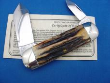 Case Classic 52050 Genuine Stag Handle Elephant Toenail Knife