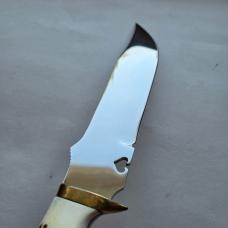 Custom George Tichbourne Handmade Riverboat Gambler Big Bowie Knife Stag Sheath