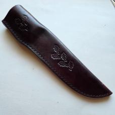 Custom George Tichbourne Handmade Riverboat Gambler Big Bowie Knife Stag Sheath